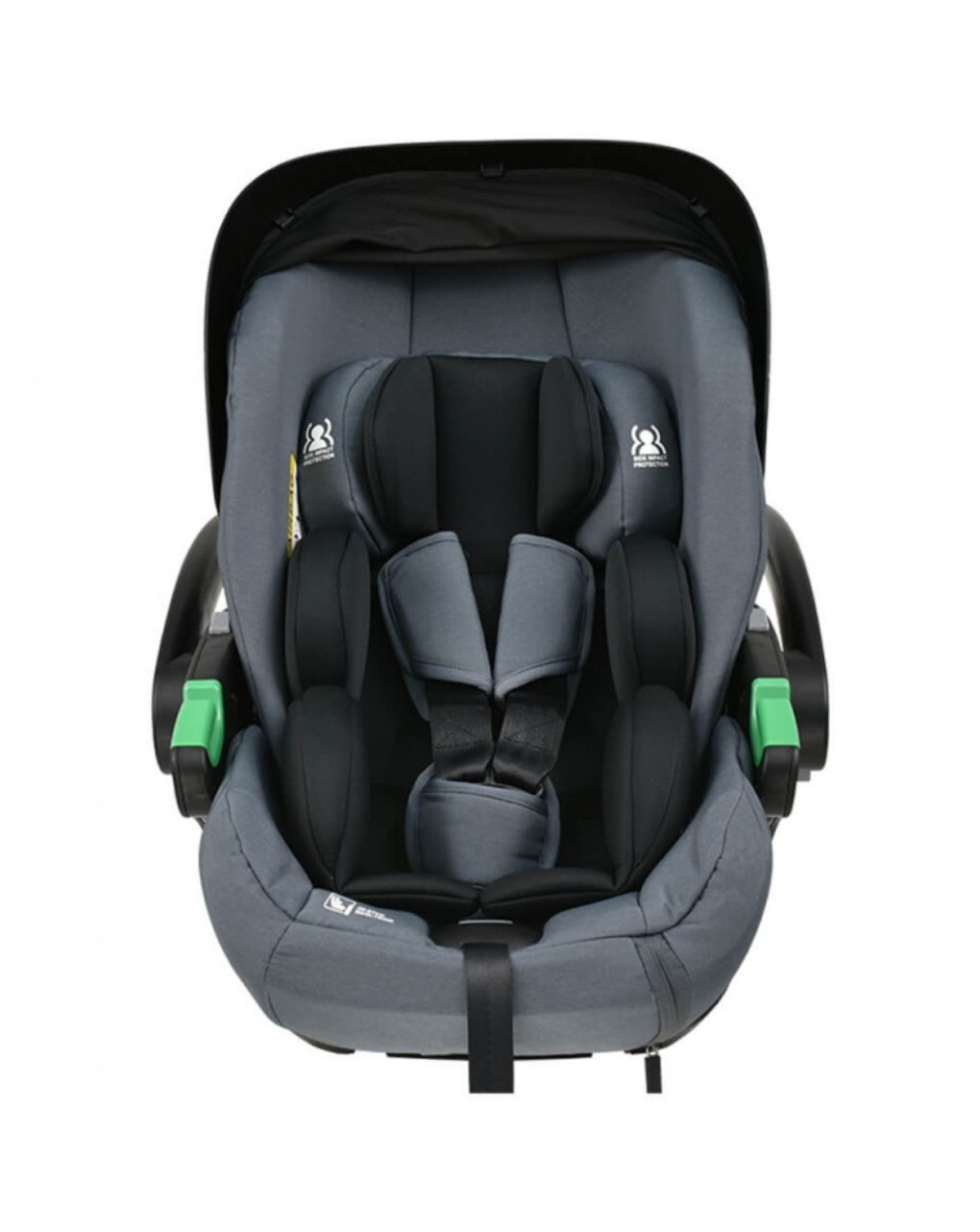 Bebe stars κάθισμα αυτοκινήτου baby i-size (40-87cm) grey 004-188 - Bebe Stars