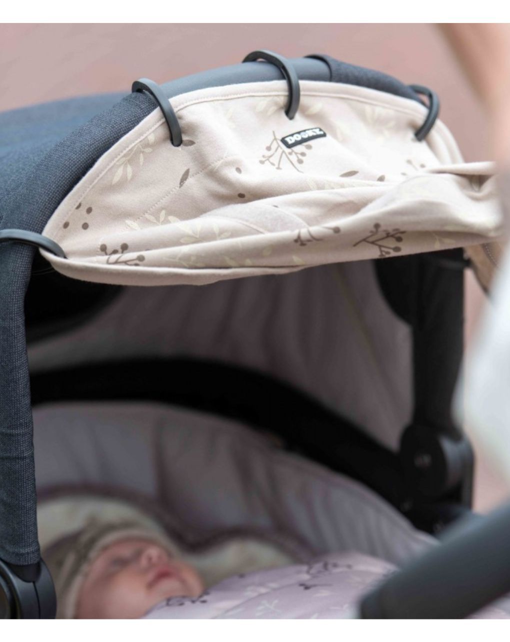 Dooky universal υφασμάτινο σκίαστρο romantic leaves beige dk-126612 - Dooky