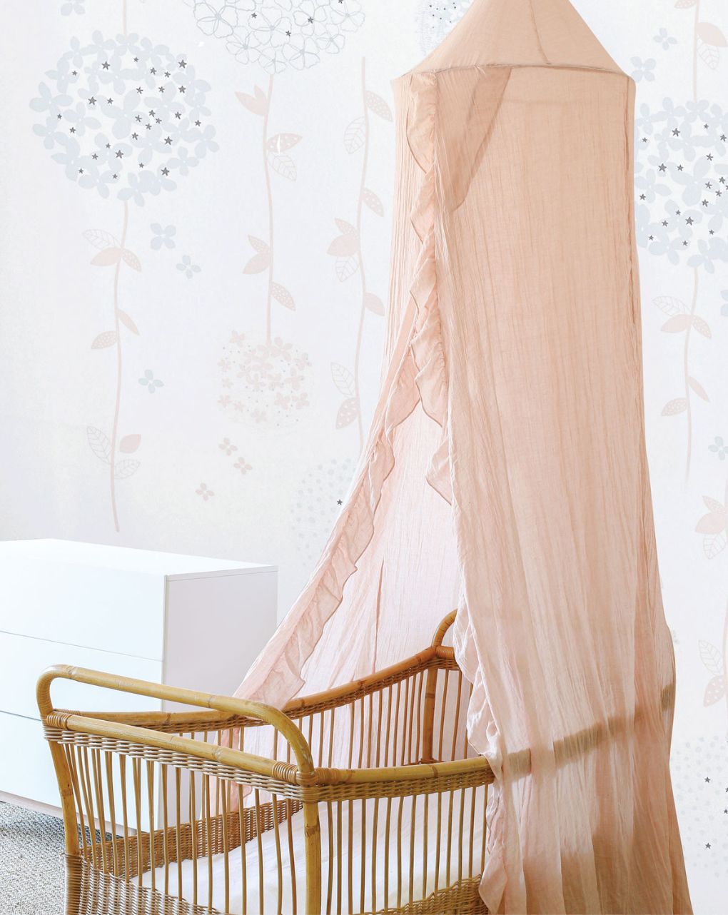 Trois kilos sept υφασμάτινη κουνουπιέρα σάπιο μήλο με βολάν 55-8075077