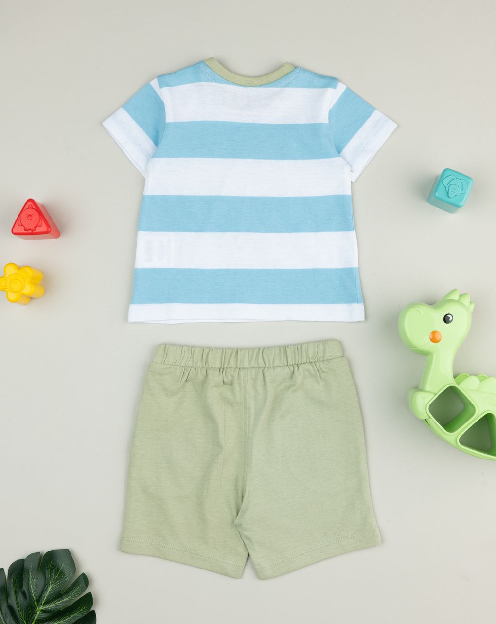βρεφικό σετ t-shirt και σορτσάκι stay fresh για αγόρι - Prénatal