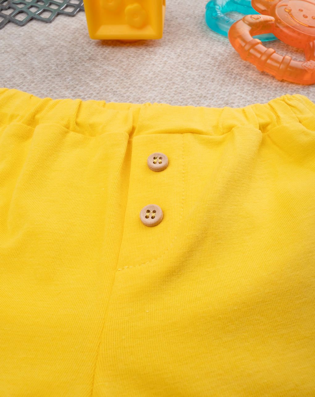 βρεφικό σετ t-shirt και σορτσάκι safari για αγόρι - Prénatal