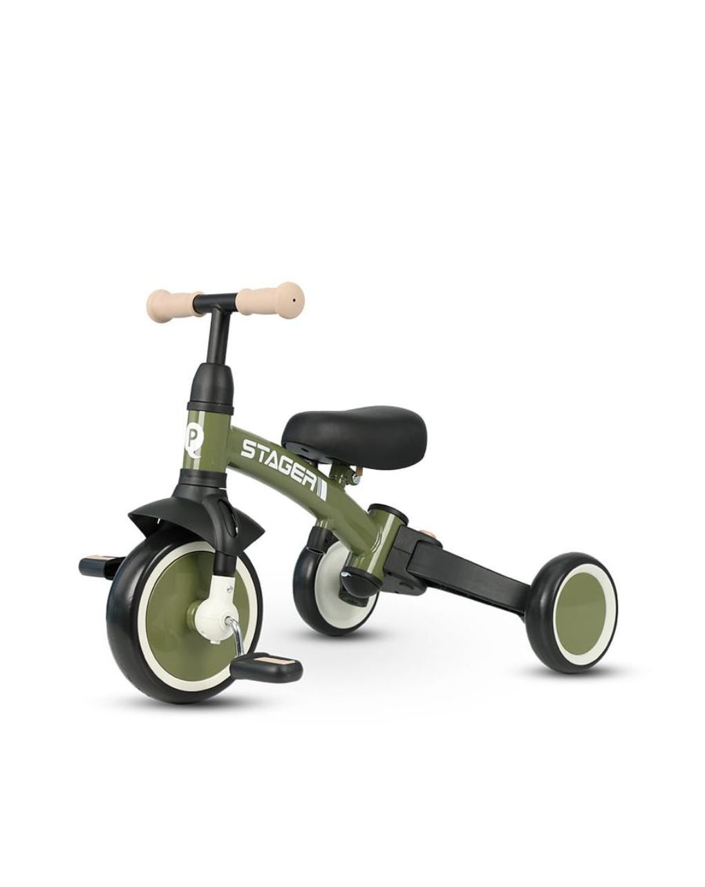 Qplay ποδήλατο τρίκυκλο stager 3in1 green 01-1212075-01 - QPLAY