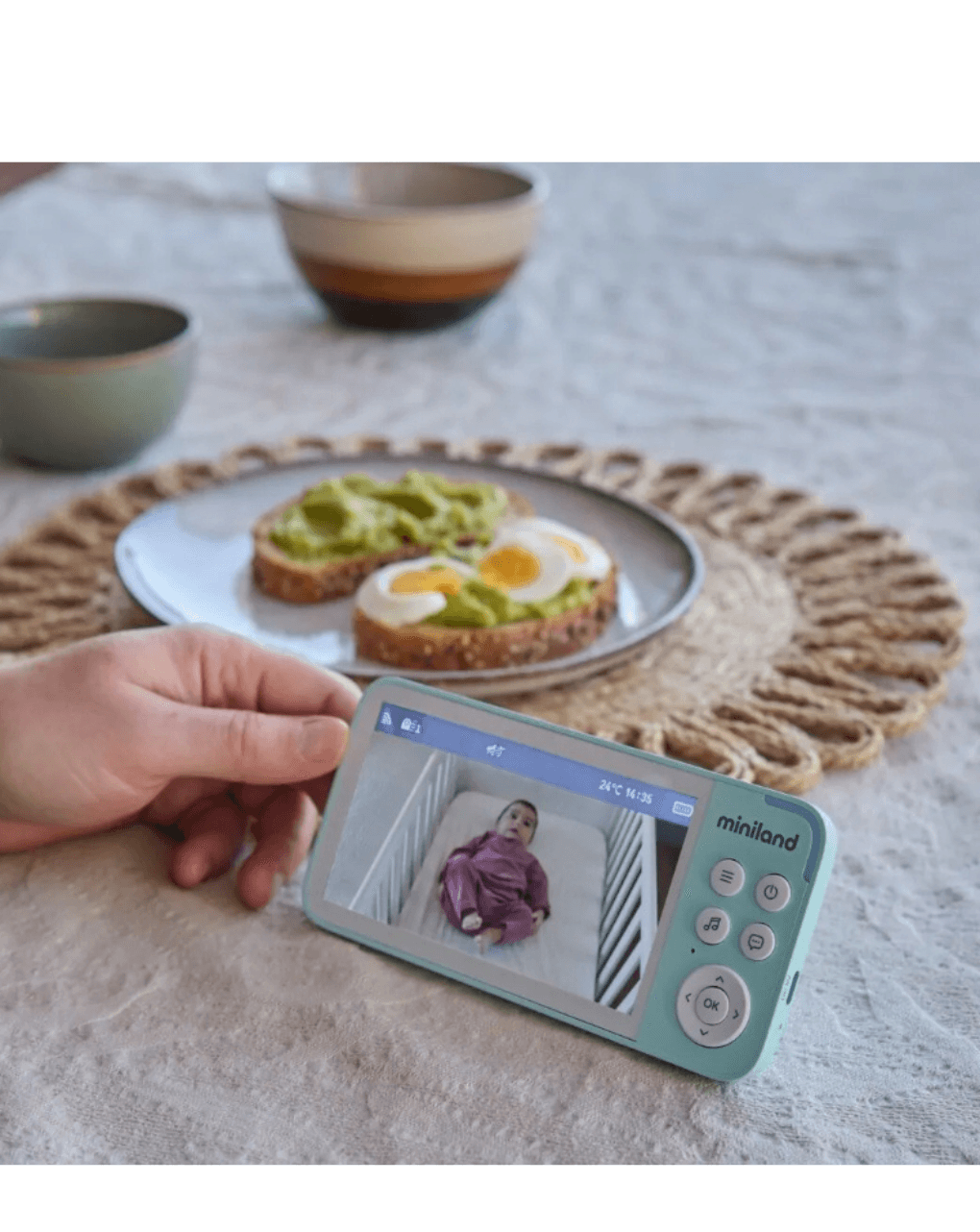 Miniland ενδοεπικοινωνία digimonitor 5 hd ml89627 - Miniland