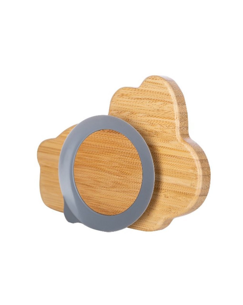 Freeon πιάτο bamboo με χωρίσματα και αντιολισθητική βεντούζα bunny 46415 - Freeon