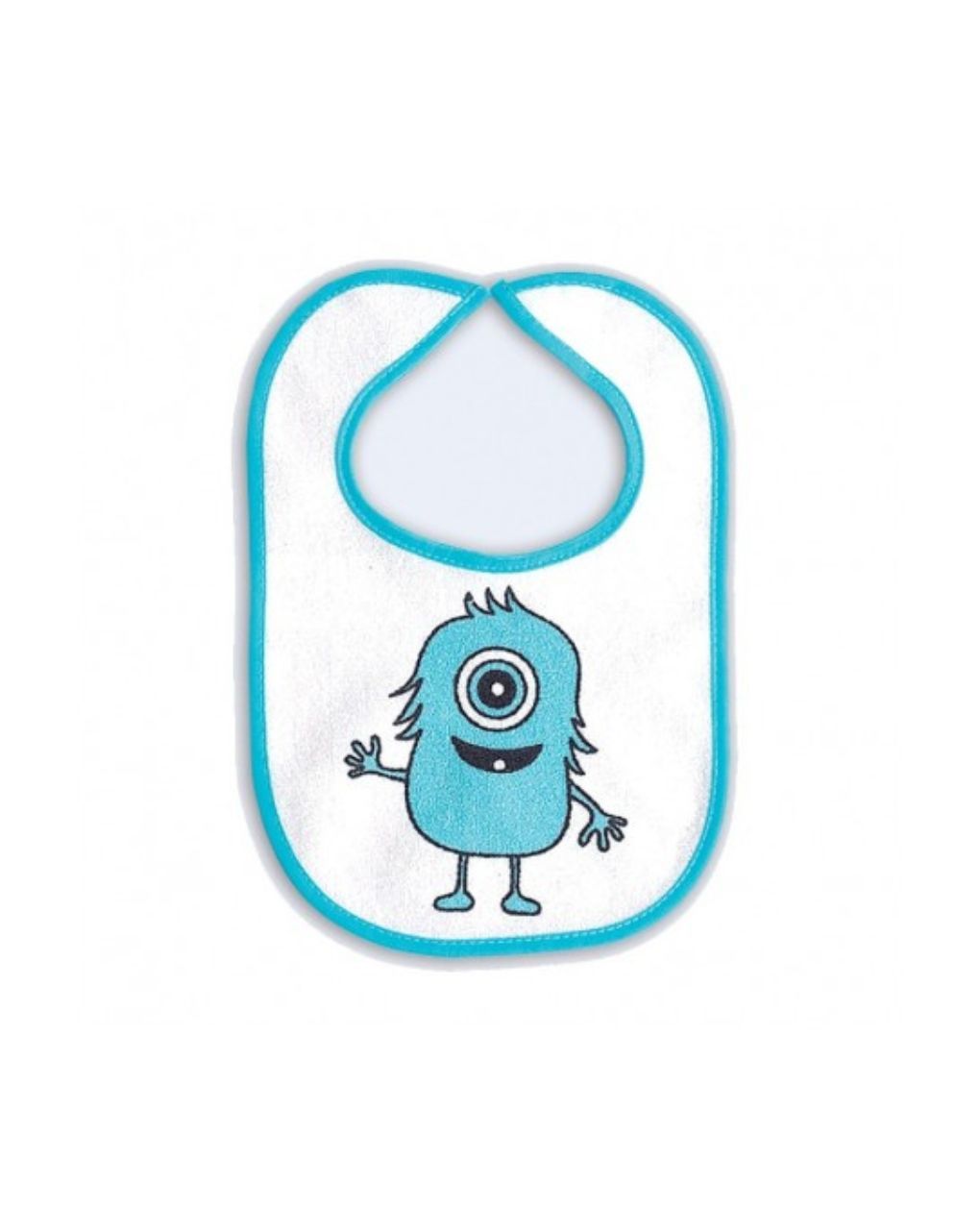 X-treme baby σετ 2 σαλιάρες πετσετέ αδιάβροχες με velcro yellow/blue xt3429a - X-TREME BABY