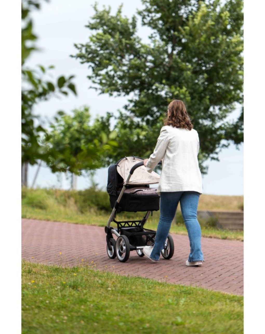 Dooky universal υφασμάτινο σκίαστρο romantic leaves beige dk-126612 - Dooky