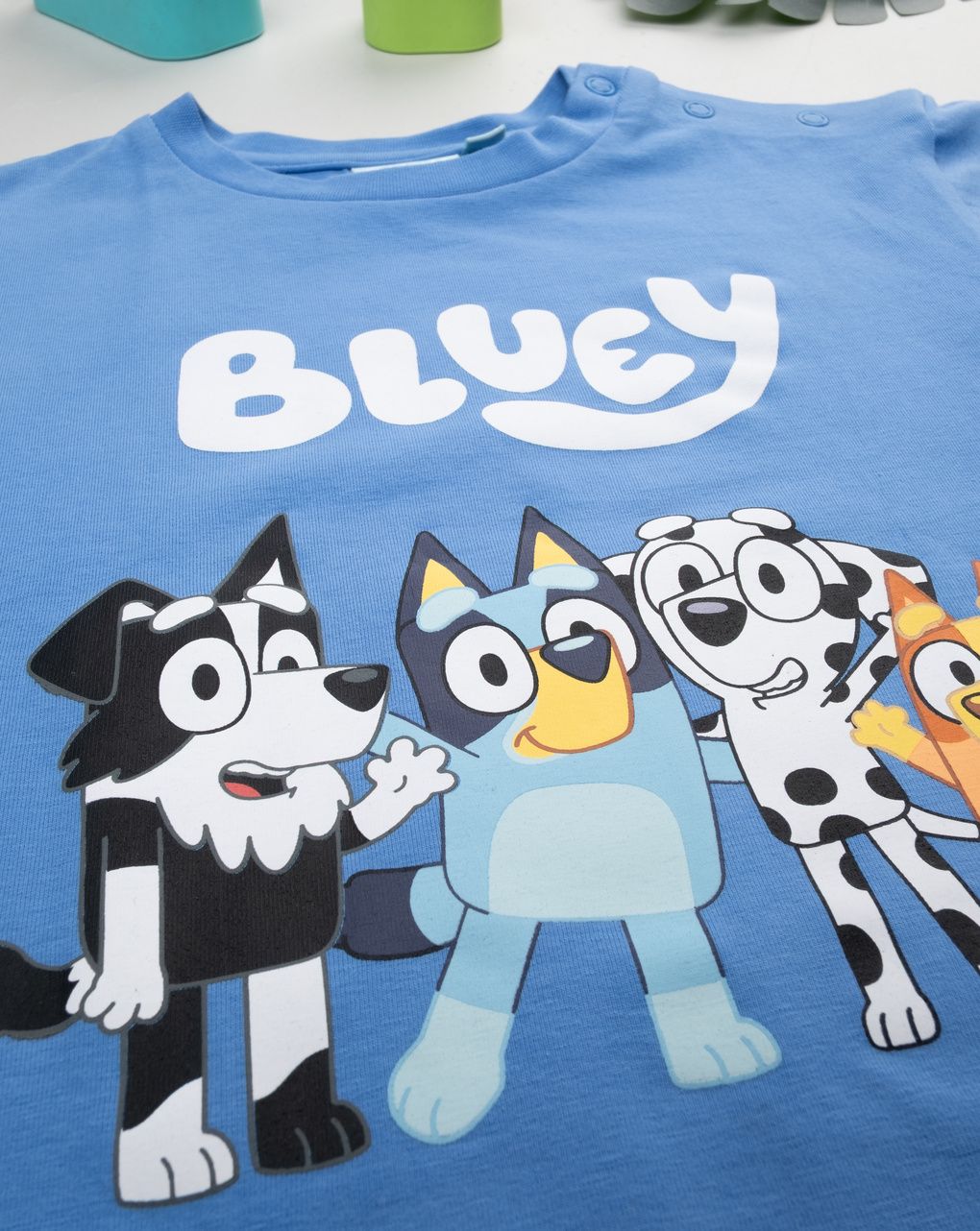 βρεφικό t-shirt μπλε bluey για αγόρι - Prénatal