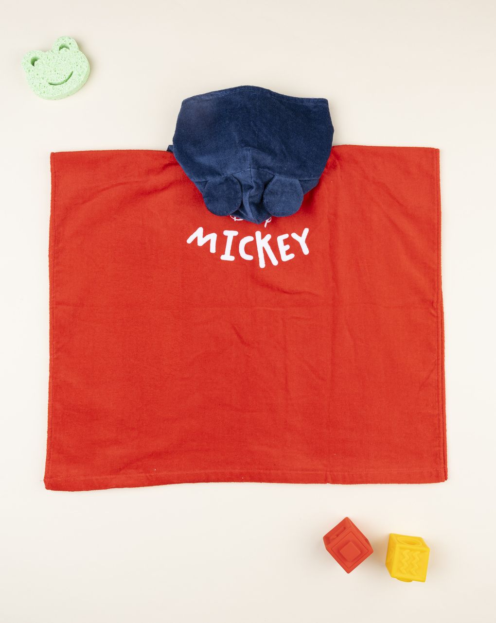 βρεφικό πόντσο θαλάσσης κόκκινο mickey για αγόρι - Prénatal