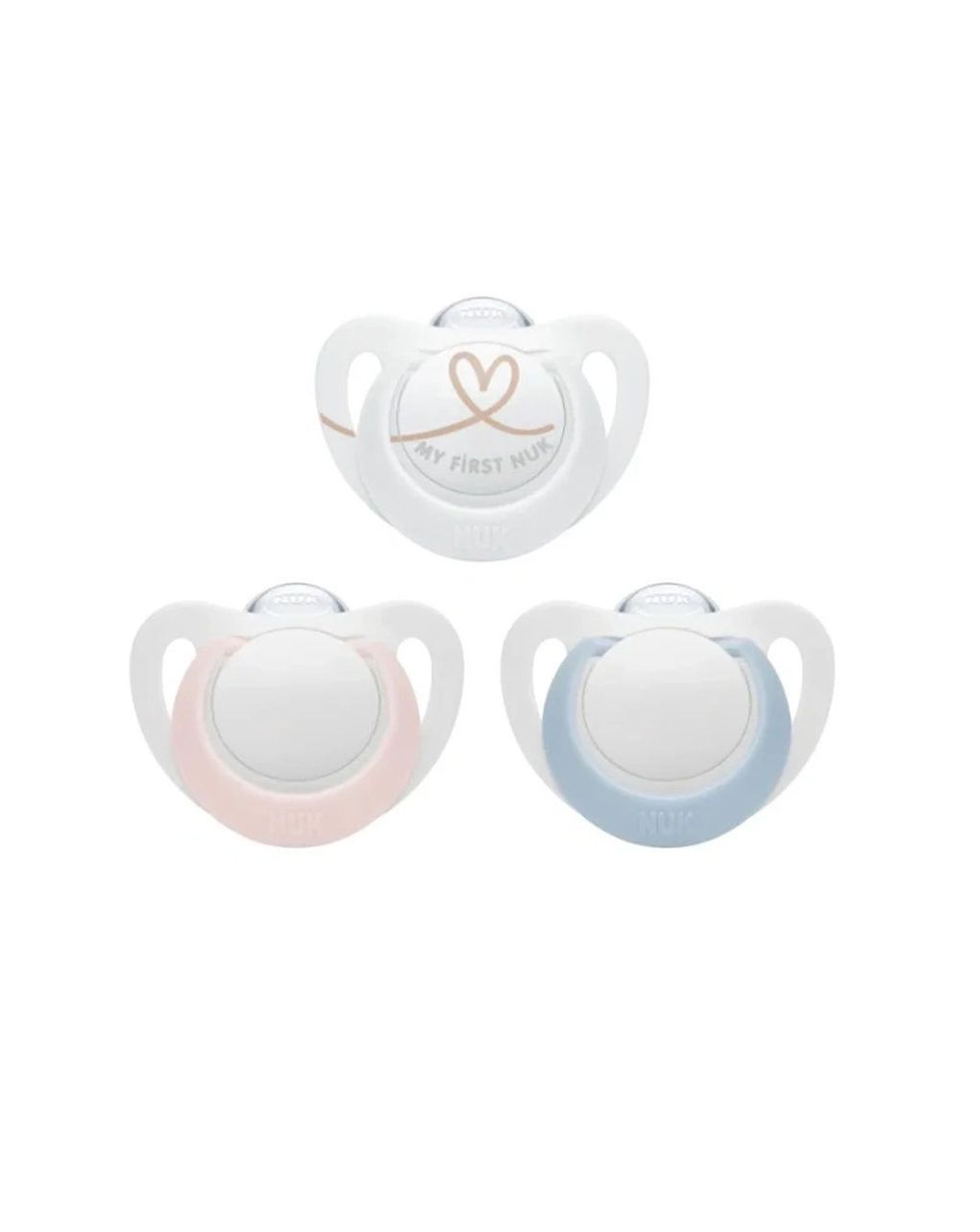Nuk πιπίλα σιλικόνης star 0-6m (διάφορα σχέδια) 10730168 - Nuk