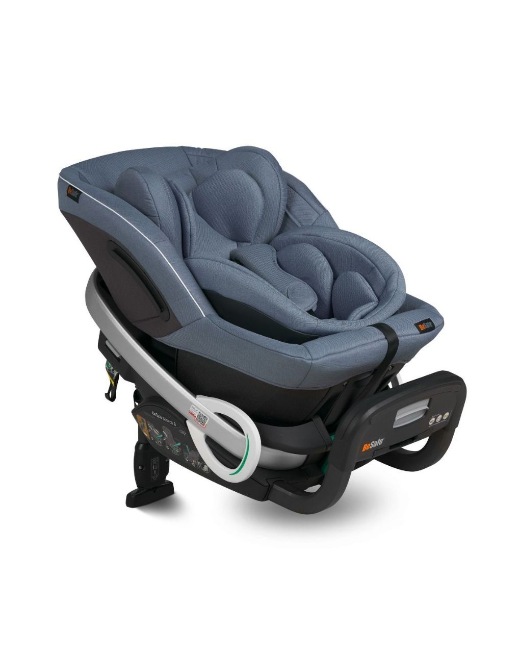 Besafe αντεστραμμένο κάθισμα αυτοκινήτου stretch b i-size (40-125cm) cloud melange 11025670.clm