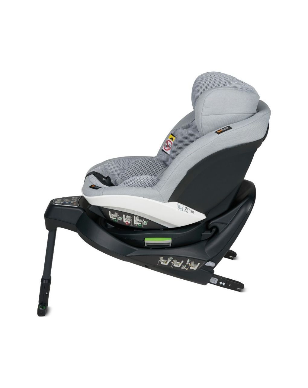 Besafe περιστρεφόμενο κάθισμα αυτοκινήτου izi turn i-size (61-105cm) cloud melange 11007222.clm - Be Safe