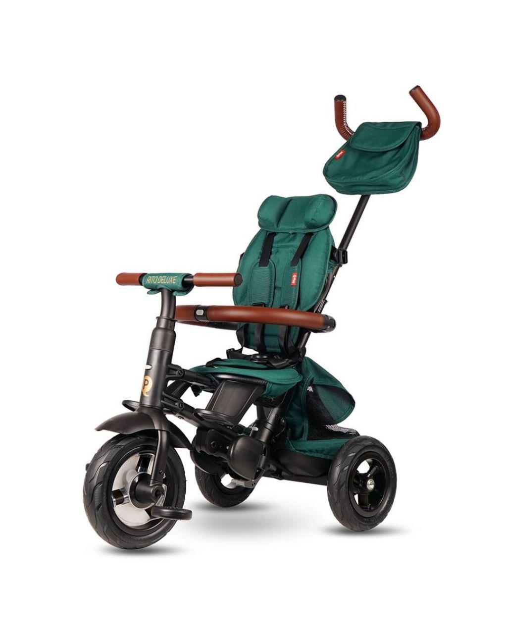 Qplay ποδήλατο τρίκυκλο rito deluxe air gel wheels green 01-1212068-05 - QPLAY