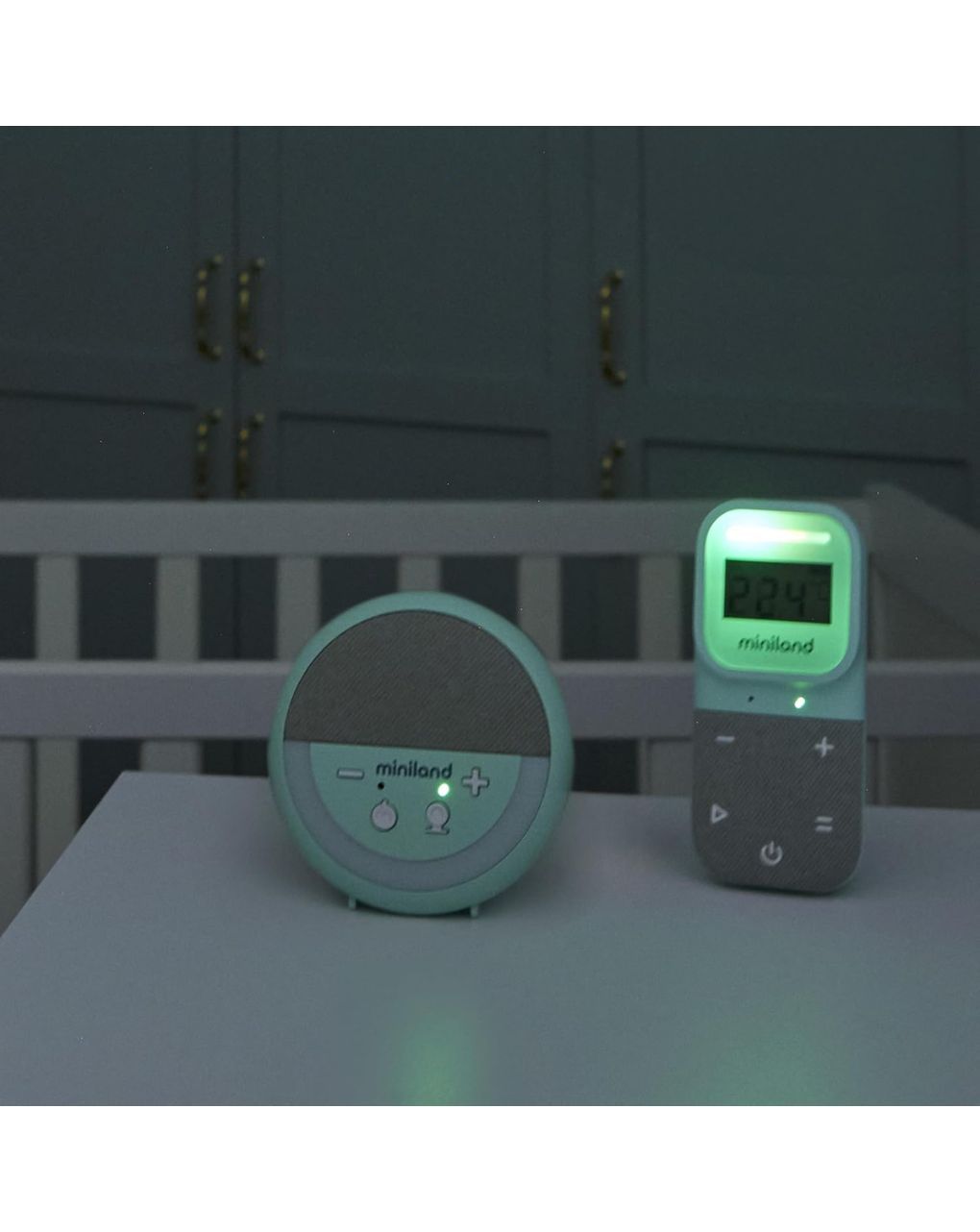 Miniland digitalk projector ασύρματη ενδοεπικοινωνία μωρού με αμφίδρομη επικοινωνία ml89629 - Miniland