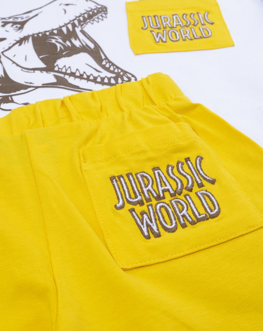 παιδικό σετ t-shirt και σορτσάκι jurassic world για αγόρι - Prénatal