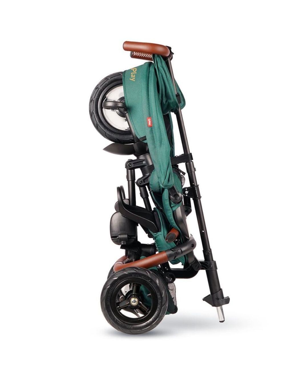 Qplay ποδήλατο τρίκυκλο rito deluxe air gel wheels brown 01-1212068-04 - QPLAY