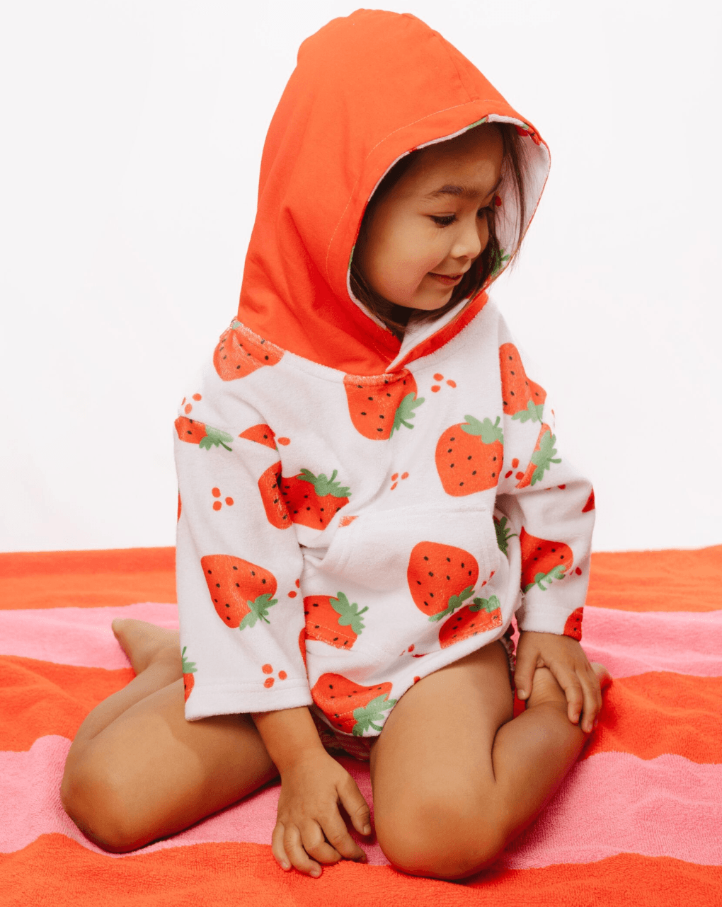 Zoocchini swim coverup upf50+ strawberry 0-24 μηνών zoo12314 - Zoocchini