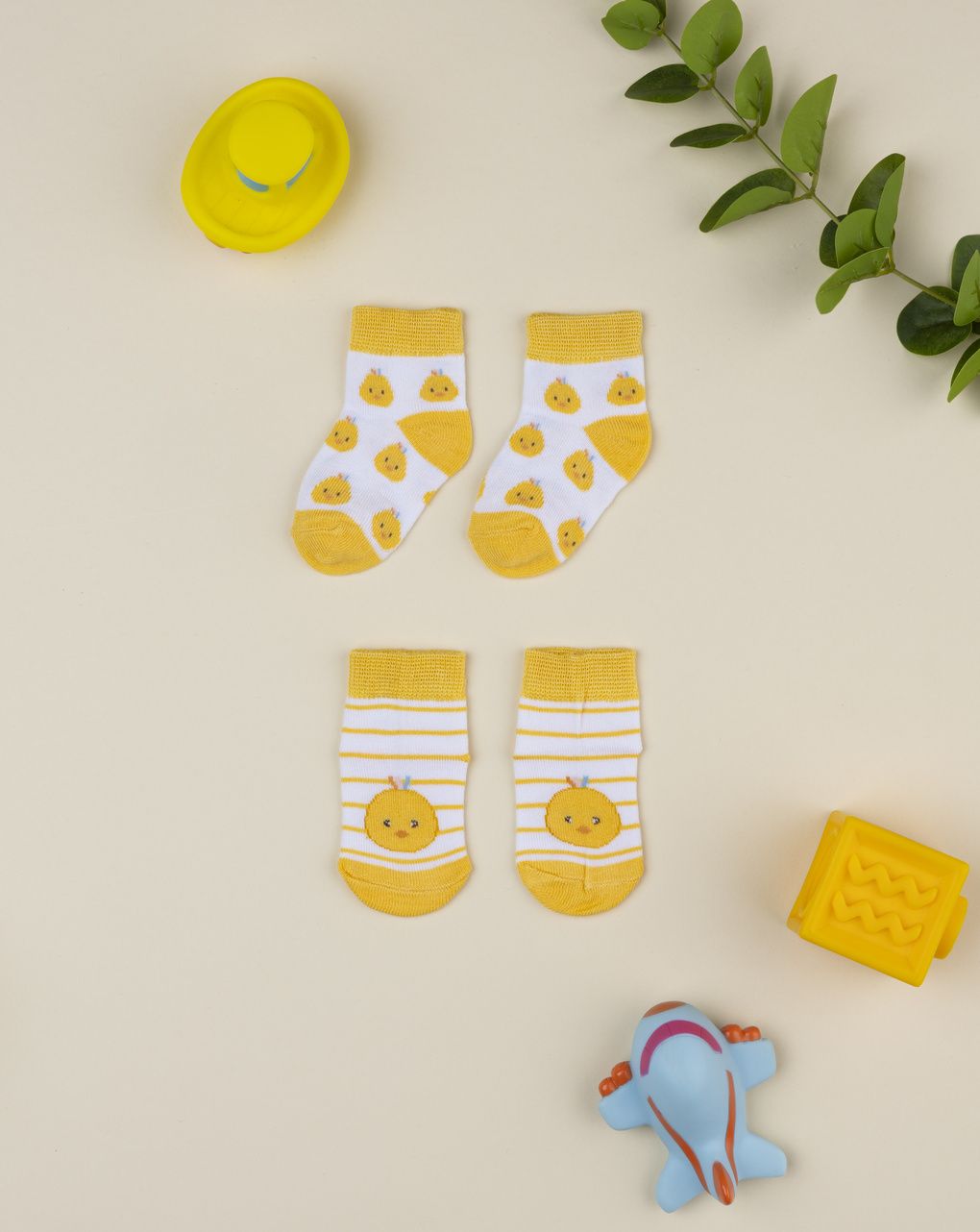 βρεφικά καλτσάκια baby smile πακέτο x2 unisex - Prénatal