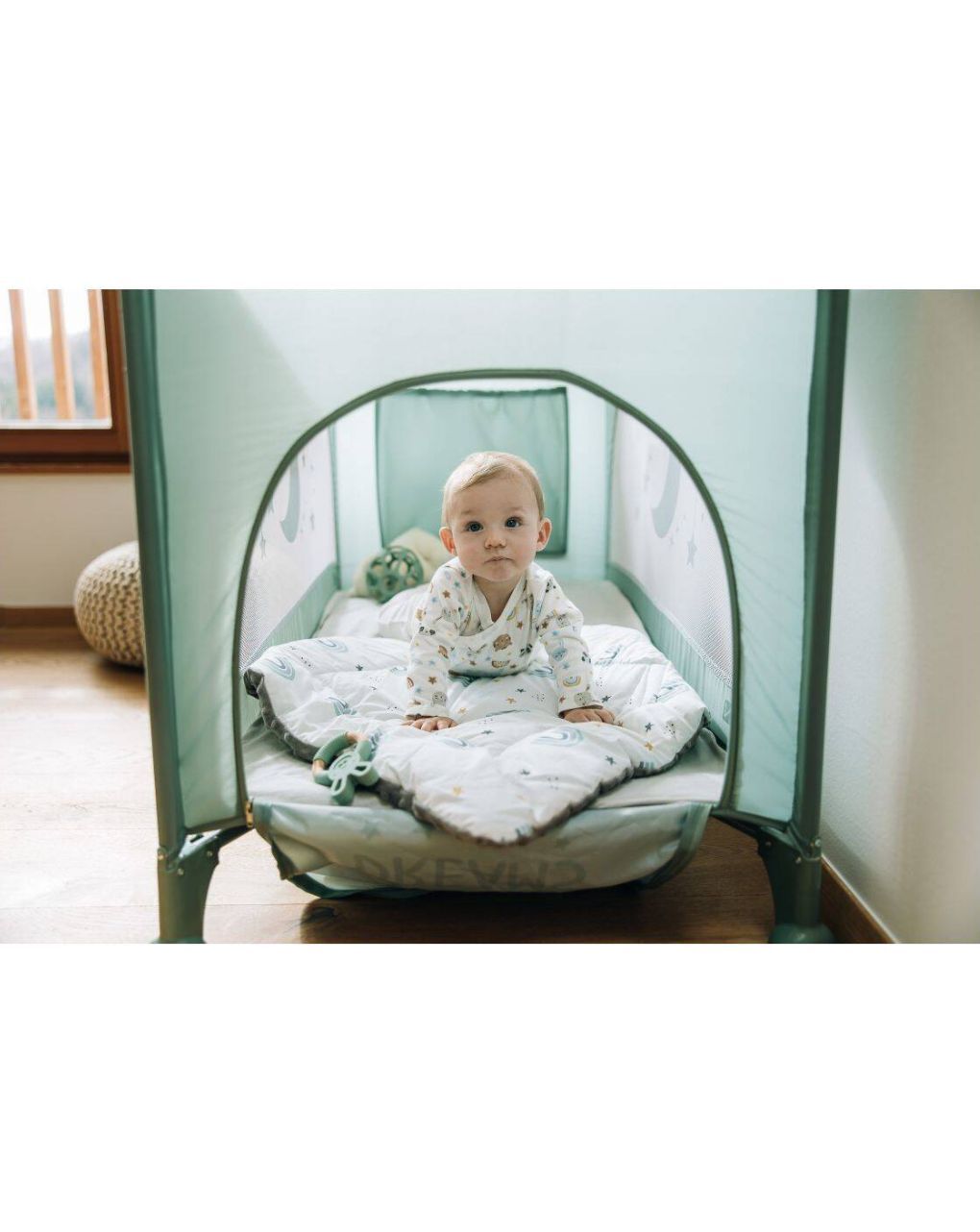 Freeon παρκοκρέβατο nook mint 83051 - Freeon