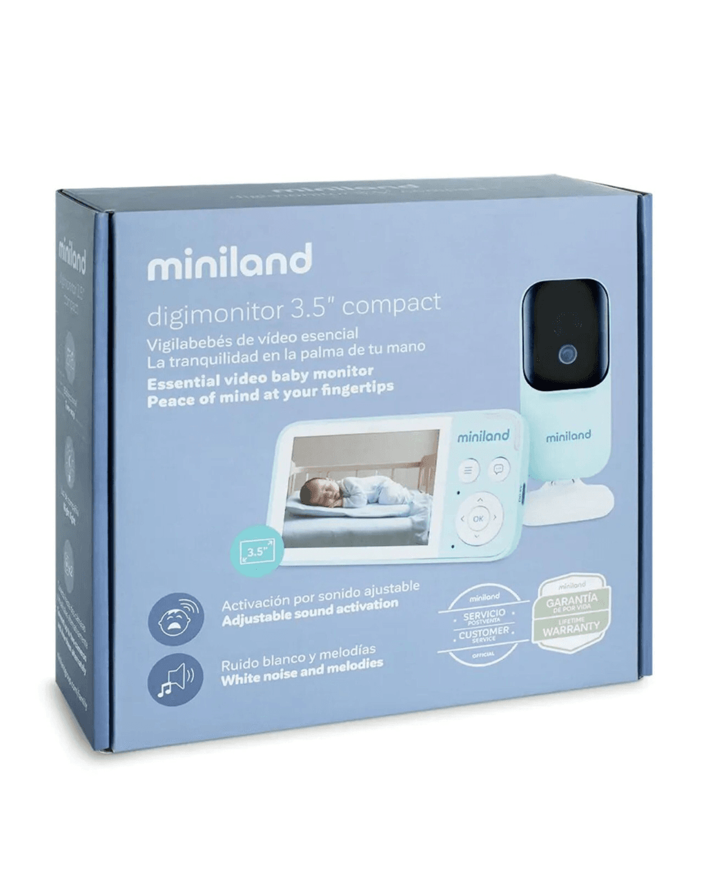 Miniland ενδοεπικοινωνία digimonitor 3.5 compact ml89626 - Miniland