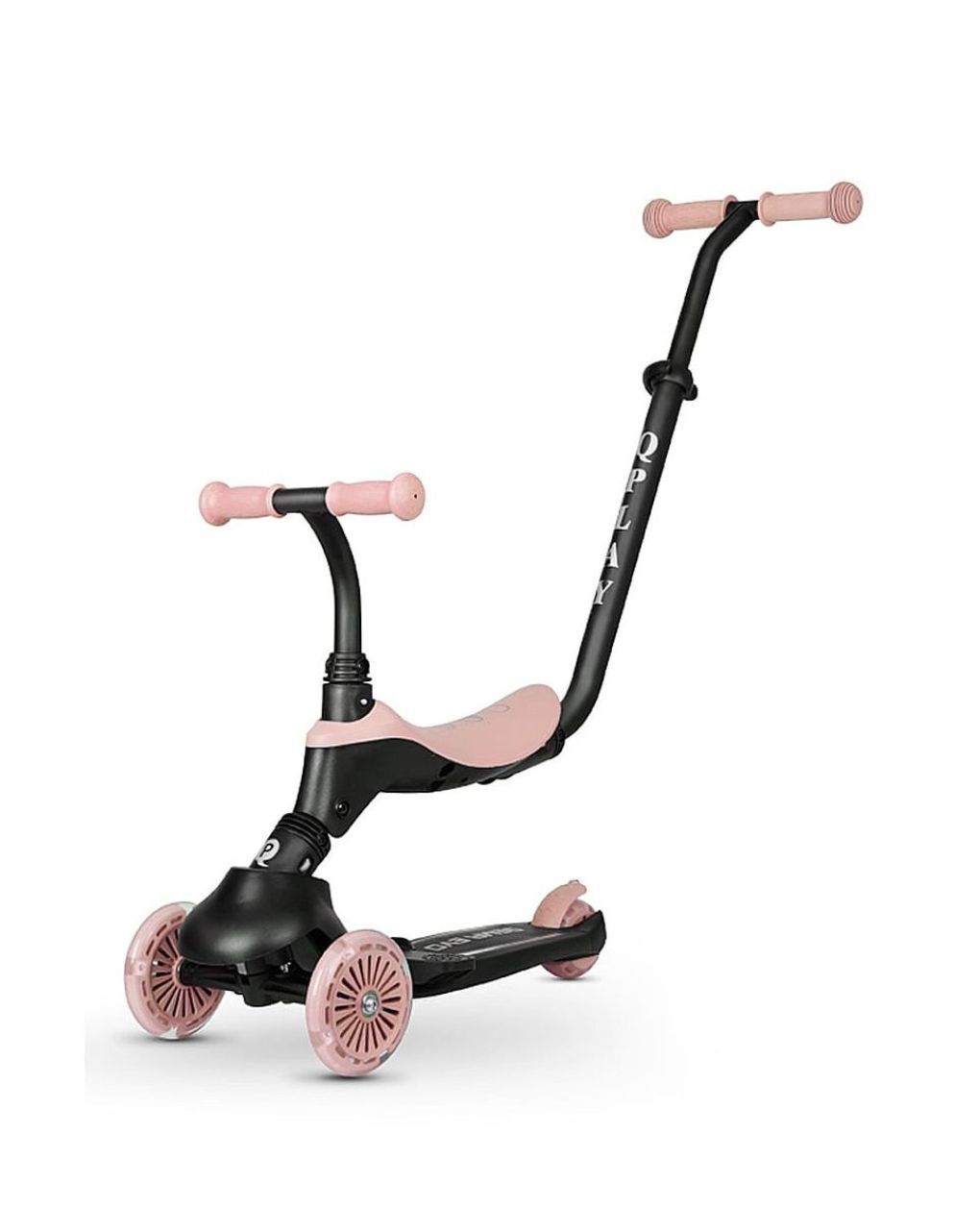 Qplay sema evo 5in1 scooter πατίνι coral pink 01-1212076-02 - QPLAY