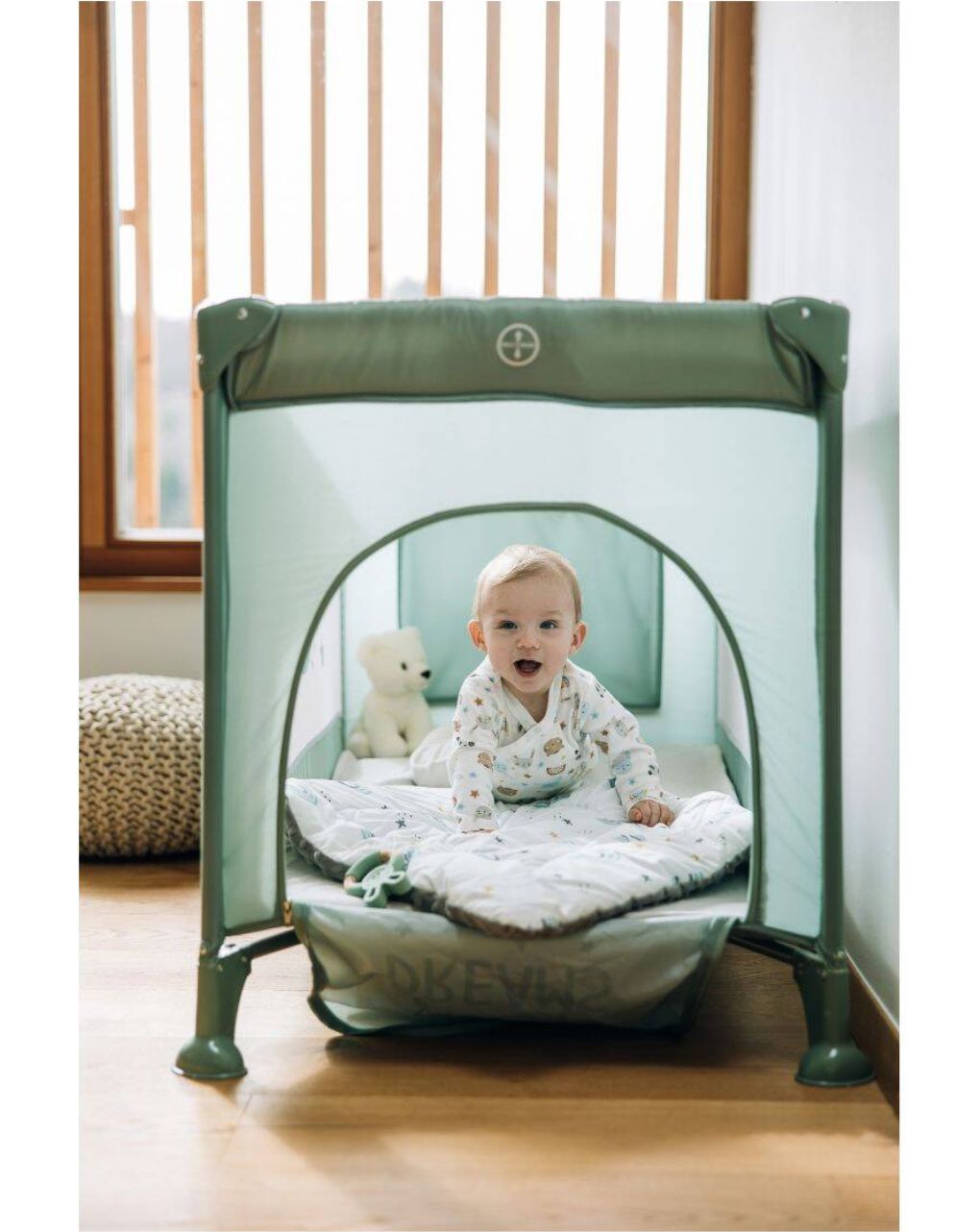 Freeon παρκοκρέβατο nook mint 83051 - Freeon