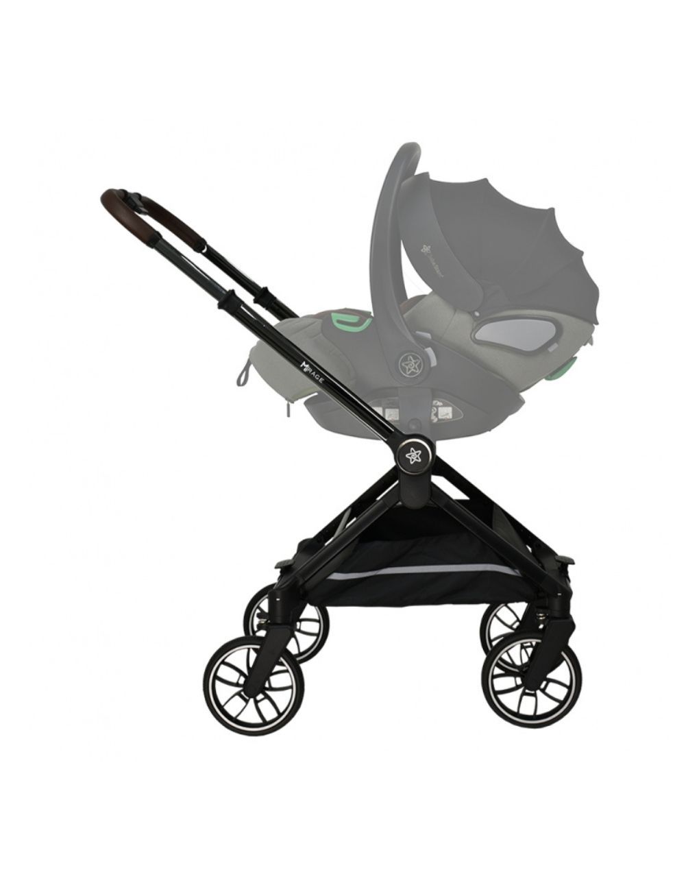 Bebe stars πολυκαρότσι mirage 2σε1 olive 331-189 - Bebe Stars