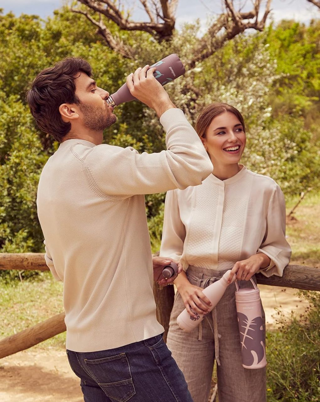 Miniland μπουκάλι θερμός 500ml terra flowers ml89438 - Miniland