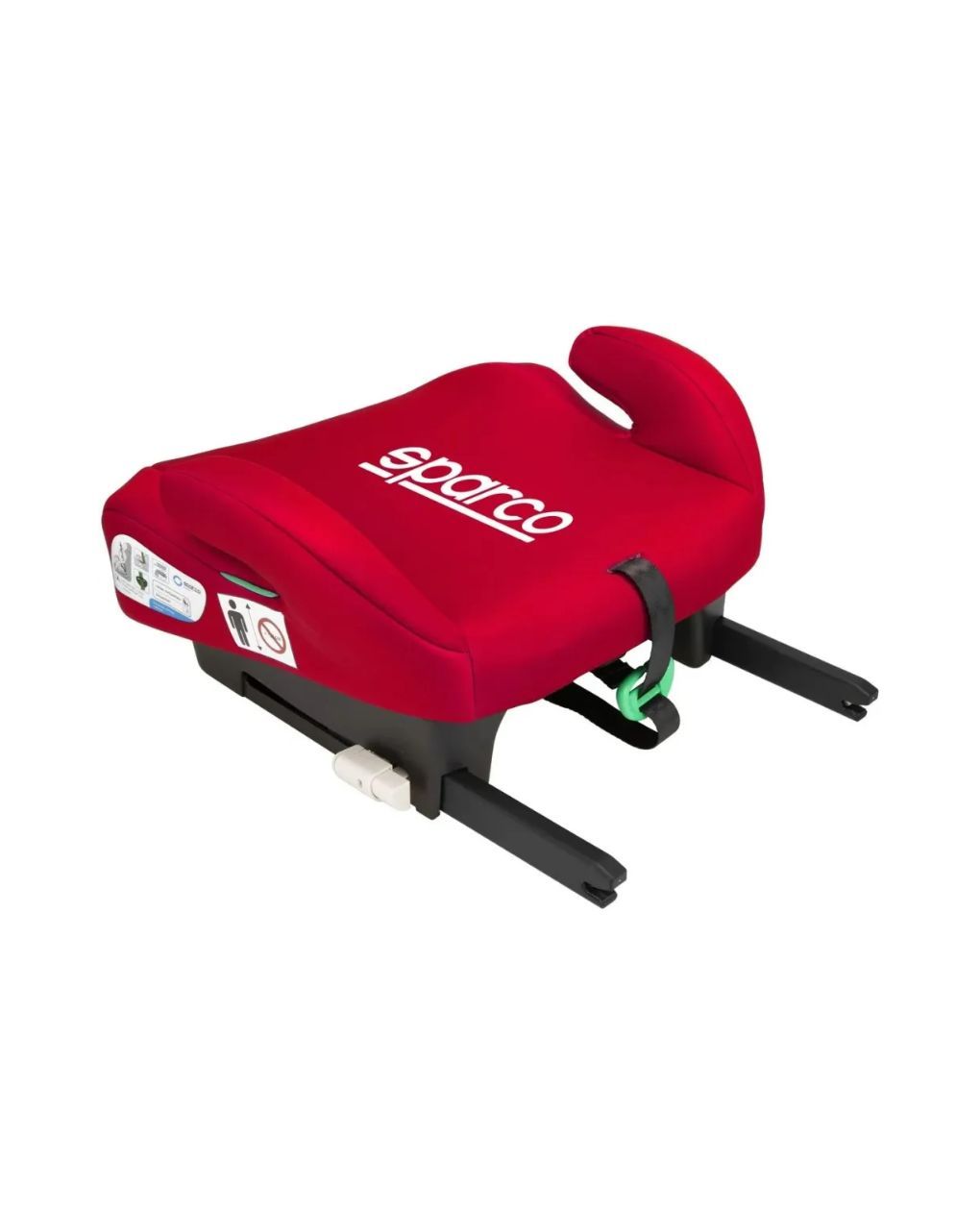 Sparco booster κάθισμα i-size (125-150cm) με isofix red sk100ird - SPARCO