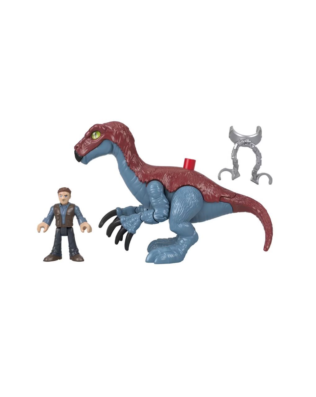 Mattel imaginext jurassic world 3 δεινόσαυρος και φιγούρα gvv65 - Jurassic World