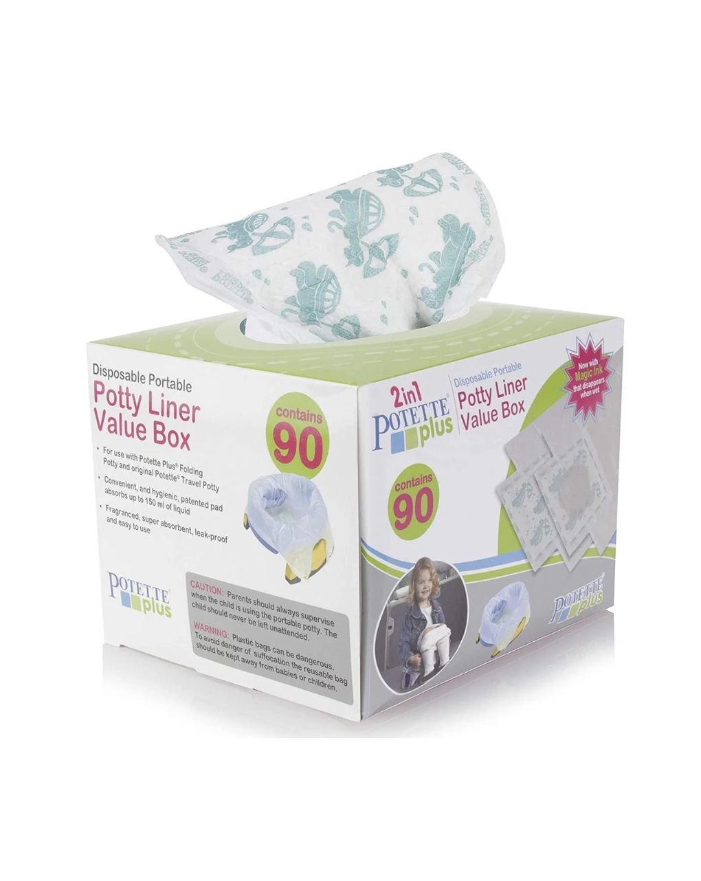 Potette plus ανταλλακτικές σακούλες ρολό 90τμχ 56090 - Potette Plus