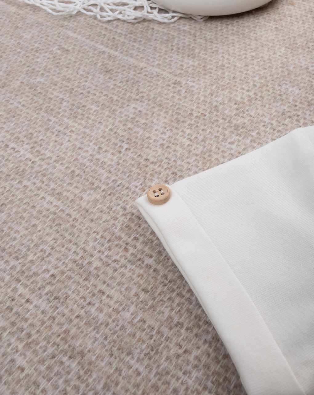 βρεφικό φορμάκι κίτρινο/λευκό safari για αγόρι - Prénatal