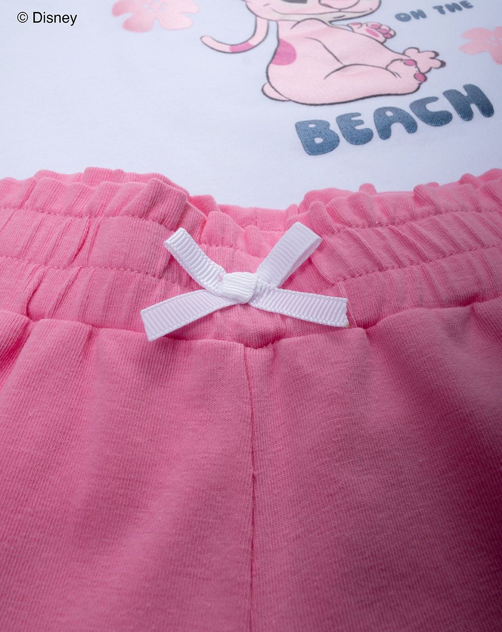 βρεφικό σετ t-shirt και σορτσάκι angel για κορίτσι - Prénatal