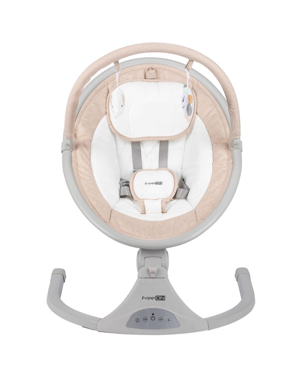 Freeon ηλεκτρικό ρηλάξ elite swing με μουσική beige 84904 - Freeon