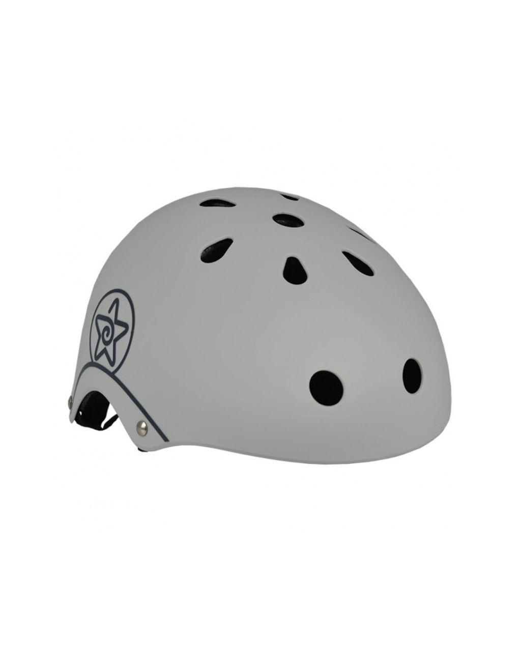 Bebe stars παιδικό κράνος για ποδήλατο και πατίνι grey 679-186 - Bebe Stars