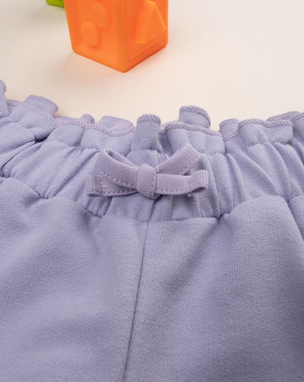 παιδικό σορτσάκι λιλά με κεράσια για κορίτσι - Prénatal