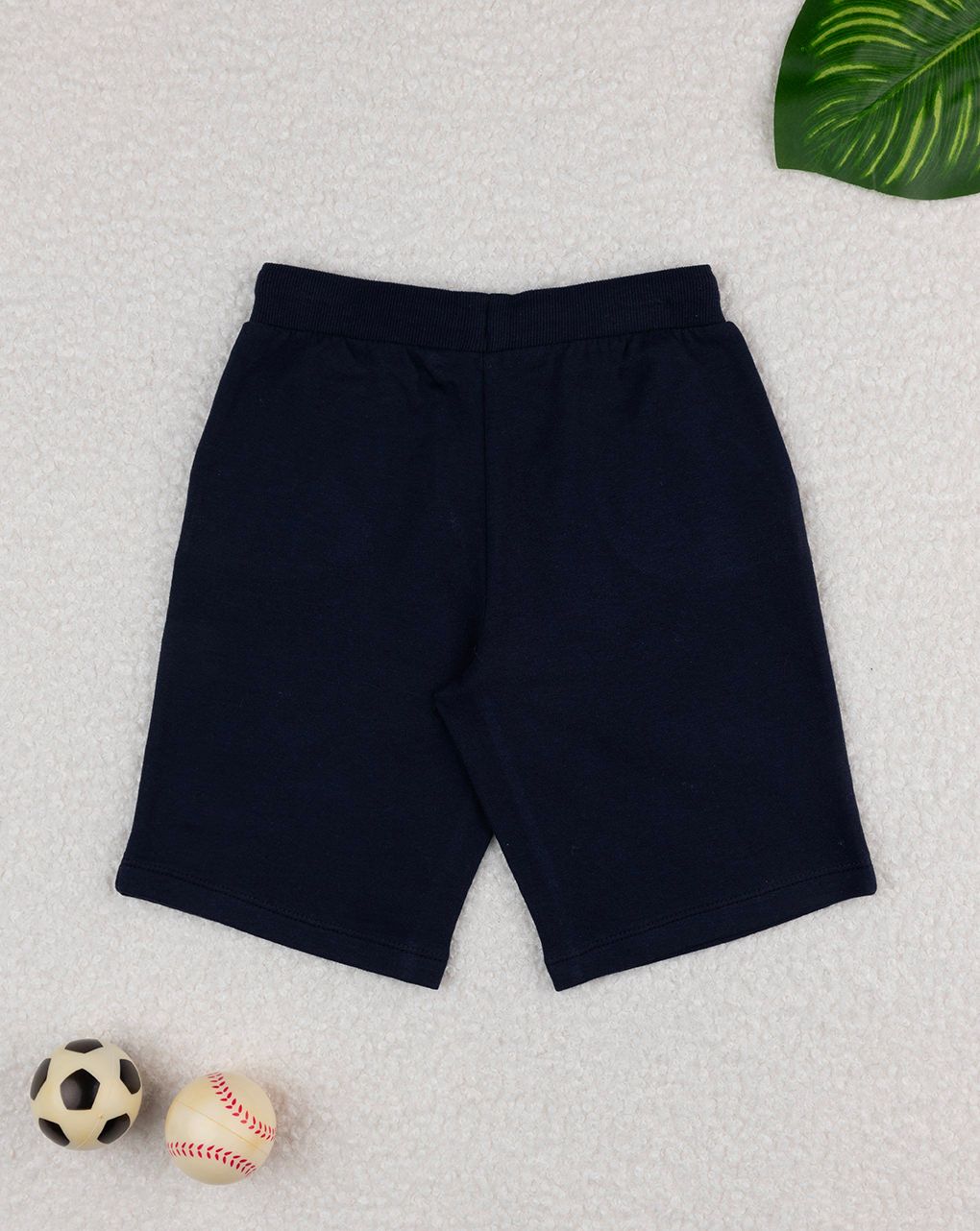 παιδική βερμούδα μπλε με δεινόσαυρο για αγόρι - Prénatal