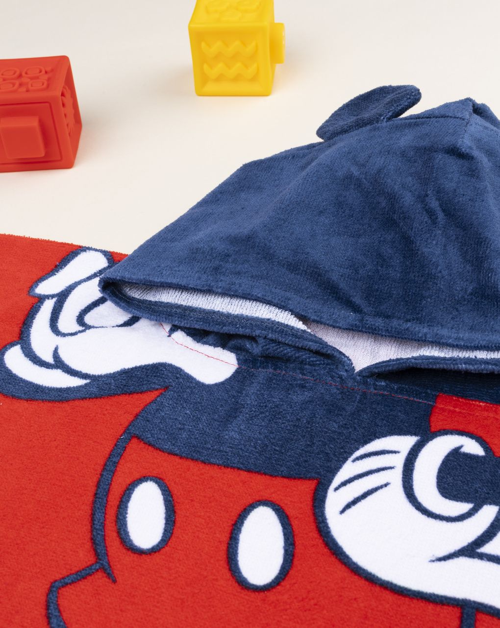 βρεφικό πόντσο θαλάσσης κόκκινο mickey για αγόρι - Prénatal
