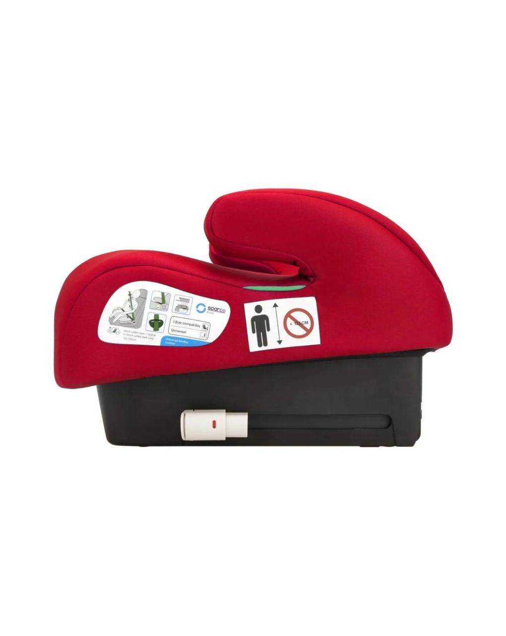 Sparco booster κάθισμα i-size (125-150cm) με isofix red sk100ird - SPARCO