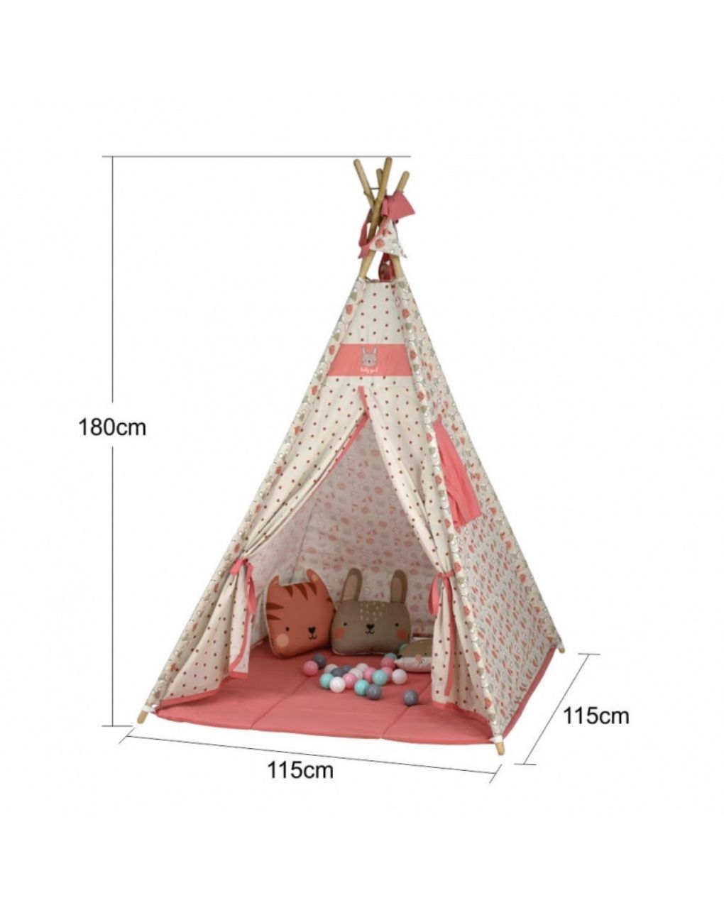 Bebe stars παιδική σκηνή bunny με μπάλες 302-185 - Bebe Stars
