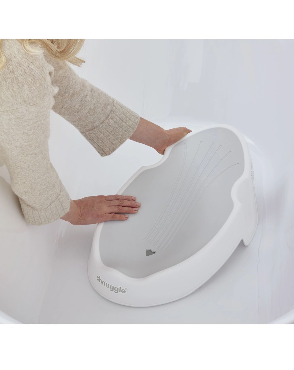 Shnuggle βάση στήριξης μπάνιου μωρού eucalyplus - SHNUGGLE