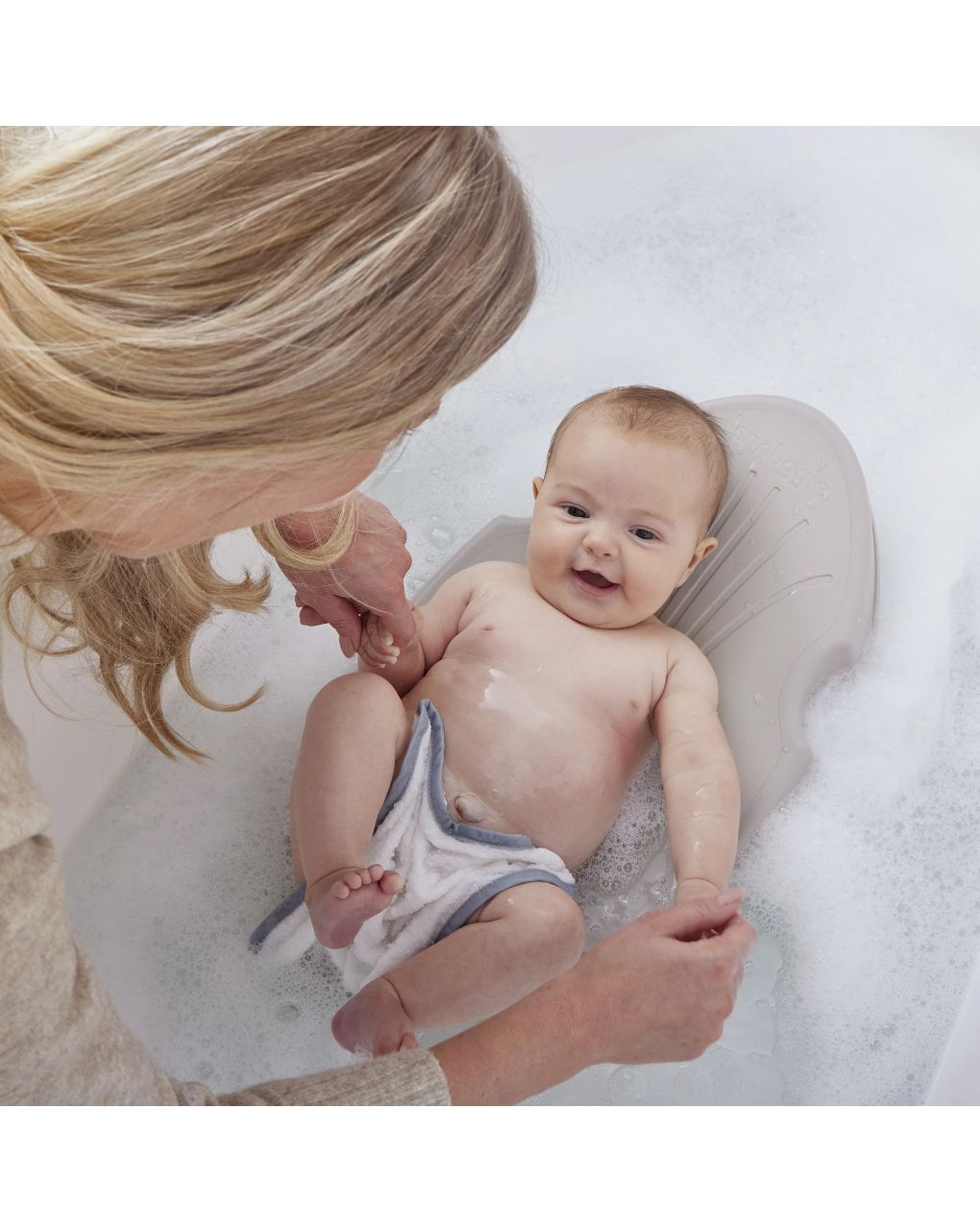 Shnuggle βάση στήριξης μπάνιου μωρού eucalyplus - SHNUGGLE