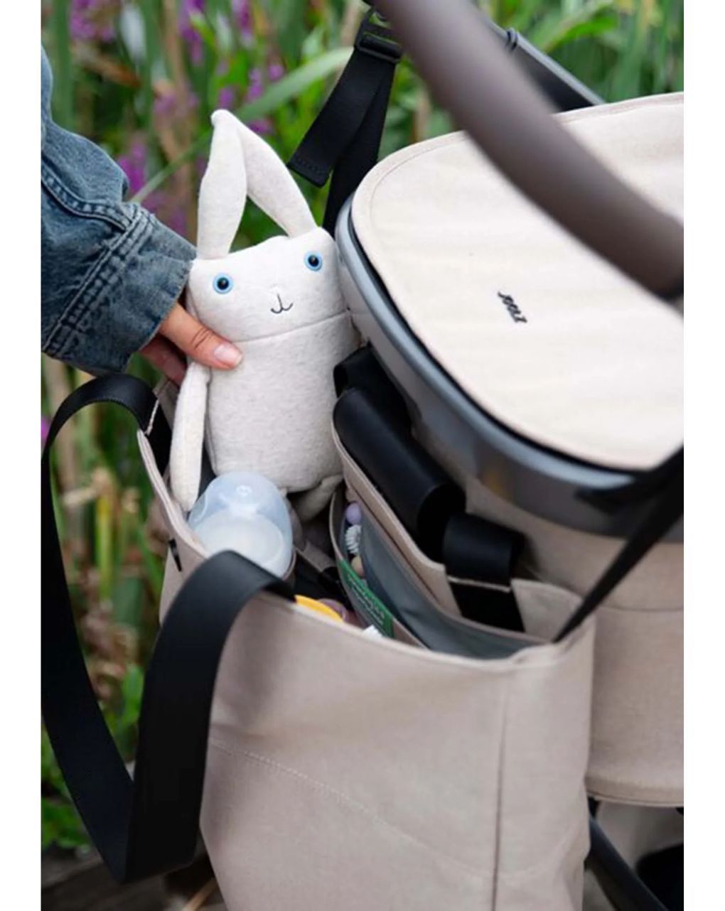 Joolz premium τσάντα αλλαξιέρα ώμου forest green - Joolz