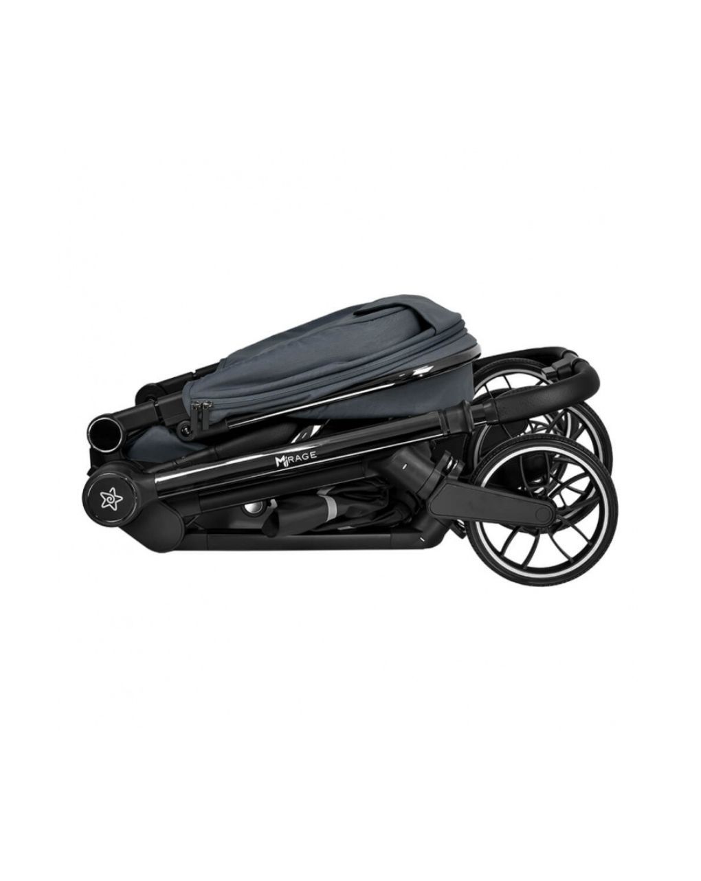 Bebe stars πολυκαρότσι mirage 2σε1 grey 331-188 - Bebe Stars