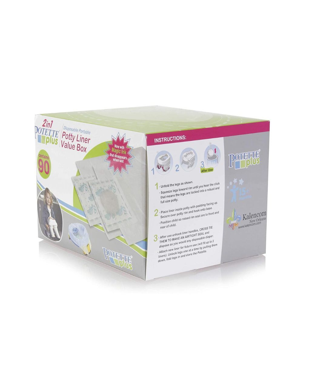 Potette plus ανταλλακτικές σακούλες ρολό 90τμχ 56090 - Potette Plus