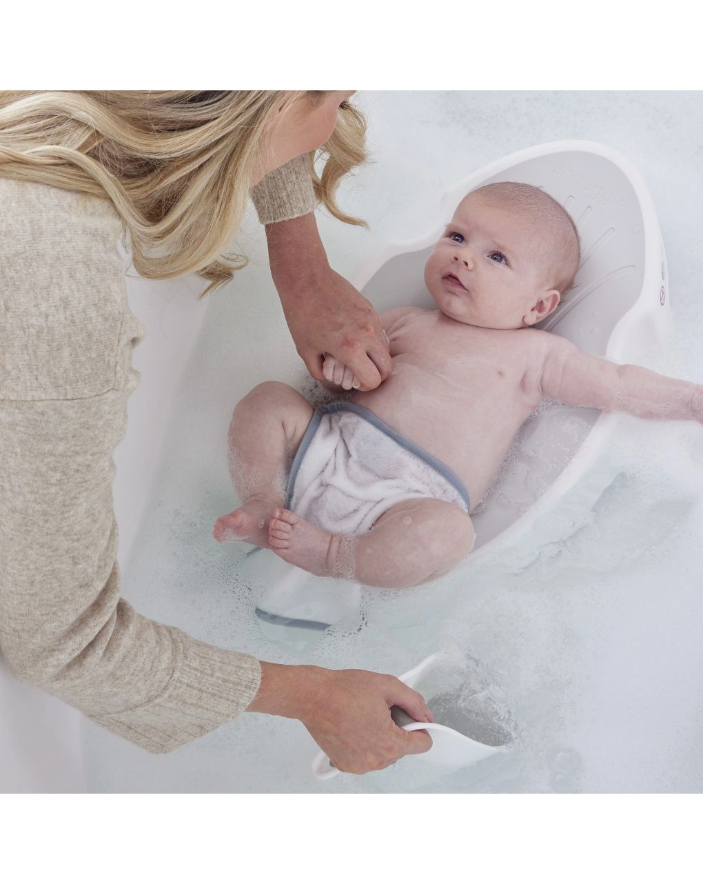 Shnuggle βάση στήριξης μπάνιου μωρού eucalyplus - SHNUGGLE