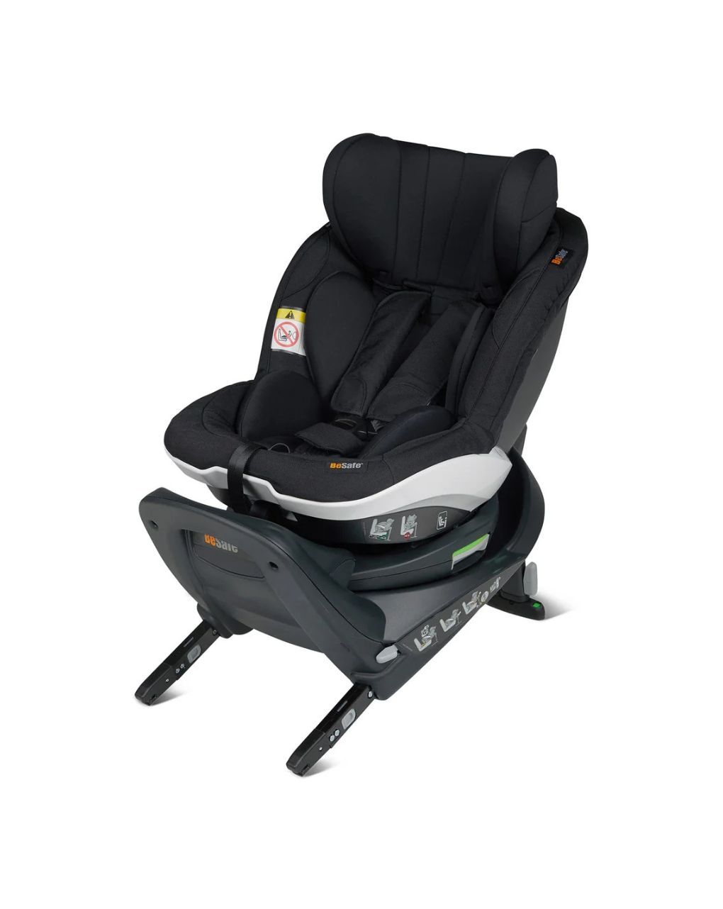 Besafe κάθισμα αυτοκινήτου izi twist i-size (61-105cm) fresh black cab 11008117.fbc - Be Safe