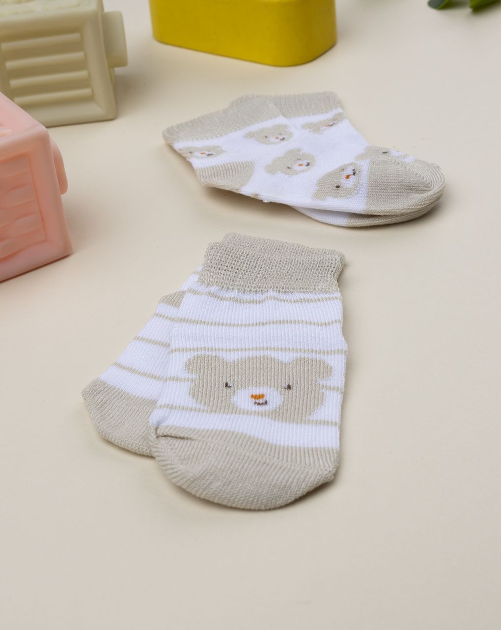 βρεφικά καλτσάκια baby smile πακέτο x2 unisex - Prénatal