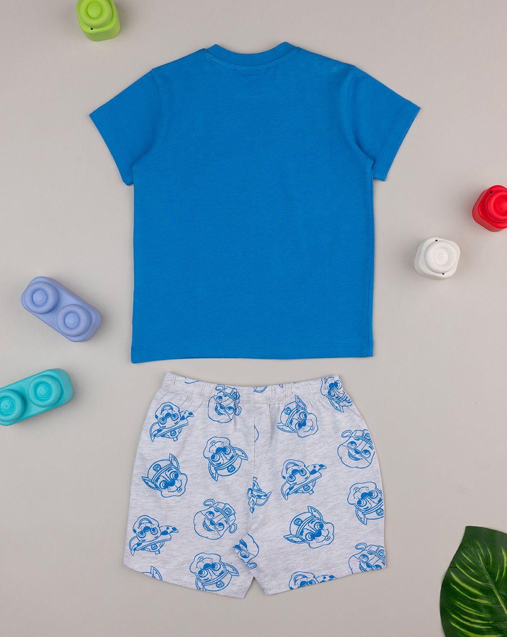 βρεφική πιτζάμα μπλε/γκρι paw patrol για αγόρι - Prénatal