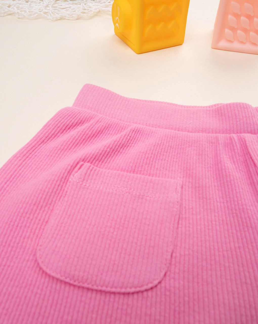 βρεφικό σορτσάκι ριμπ φούξια sangallo για κορίτσι - Prénatal