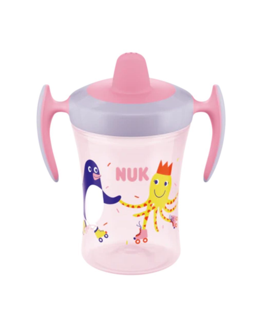 Nuk εκπαιδευτικό σετ φαγητού 6m+ ροζ 10225273 - Nuk